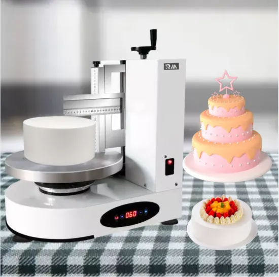 Automatic Metal Electric Cake Scraper for Butter Cream and Icing Design