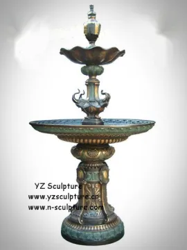 Decorative Bronze Garden Fountain(GBF-E074)
