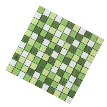 Wholesale 12x12 Glass Mosaic Tiles for Courtyard and Hotel