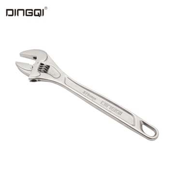 DingQi10インチ炭素鋼モンキーレンチ