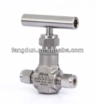 Forged needle valve 625, 825, duplex, monel alloy available