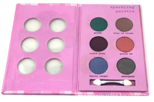 Free sample high quality cosmetic makeup palette empty private label eyeshadow palette