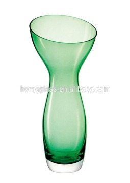 2016 Hot Sale Trumpet Shaped Glass Crystal Vase Flower Vases for Home Decoration,Wedding