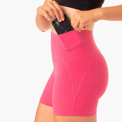 pantalones cortos para correr con bolsillo para el teléfono