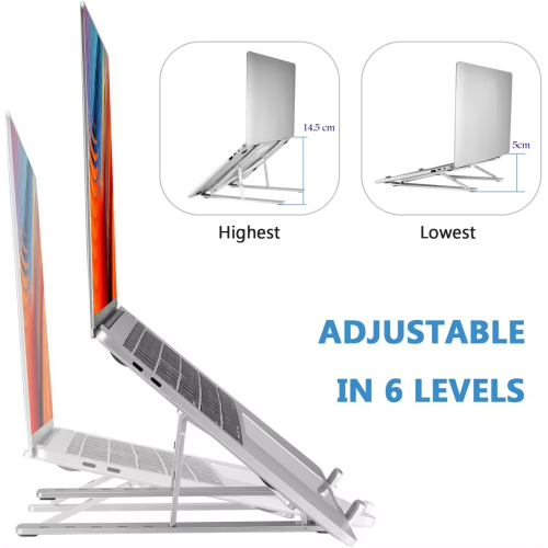 7-Levels Adjustable Laptop Stand