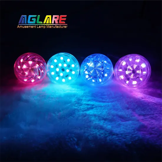 Programmable DMX 60mm LED Cabochon Lights for Fairground and Decoration
