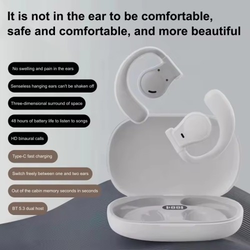 OWS Wireless Earbuds with Digital Display