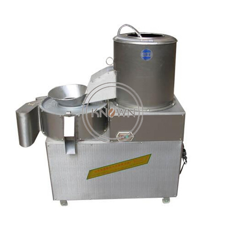 150-300kg/h Electric Fresh Potato Washer Peeler Machines Potato Strips Cutting Chips Stick Cutter Slicer Machine