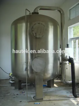 Iron removing filter