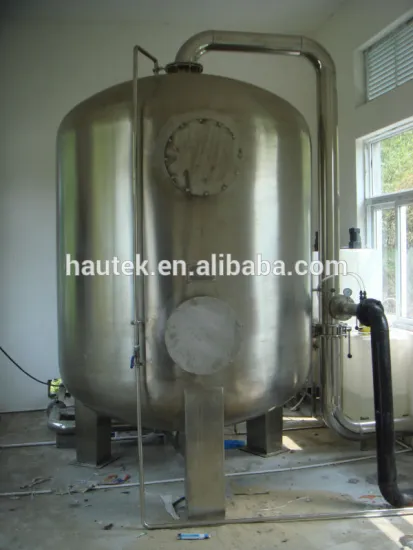 Iron removing filter