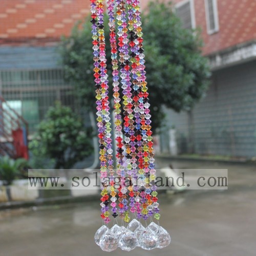 Wholesale Crystal Beaded Door Curtain For Home Decor, High Quality Hanging Door Beads Curtain