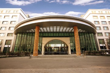 Customized Temperated Glass Automatic Revolving Doors