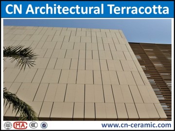 Good prices construction curtain walls terracotta facade panel