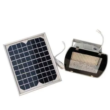 LED solar powered flood lights