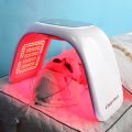Máquina de terapia de luz facial LED Omeina de 7 colores para tratamiento de la piel facial