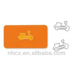 Scoot Shaped Paper Clips in PS Set