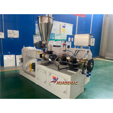 High speed Plastic dual screw extruder