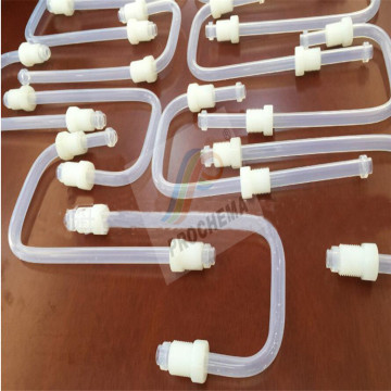 Tubería de codo de flexión anticorrosiva de resistencia UV FEP FEP