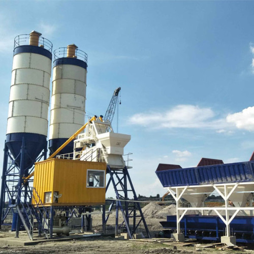 Planta de lotes de concreto totalmente automático de baixo custo