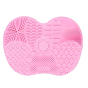 Hot 1pcs Wholesale Silicone Makeup Brushes Cleaner Pad Cosmetics Cleaning Scrubber Board Mat Beauty Makeup Brush Washing Tools