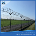 High security airport fence