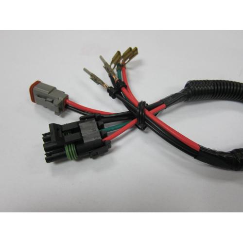 Car light wiring harness automotively