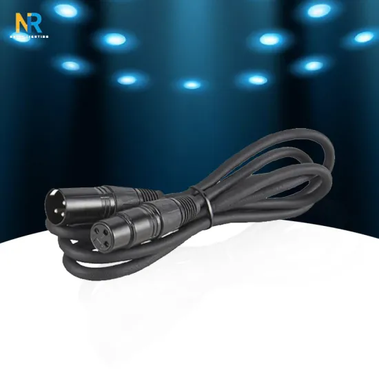 Factory Direct 3pin/5pin Signal Cables in Various Lengths for Stage Lighting Equipment