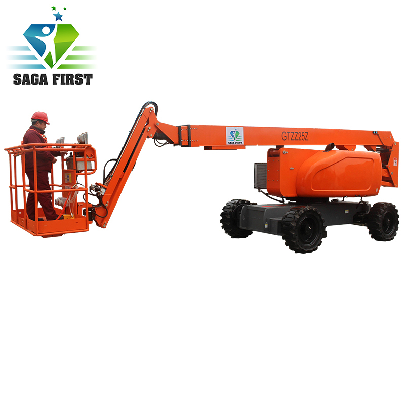 12m to 30m Hydraulic Diesel Engine Powered Articulated Boom Lift for Aerial Work
