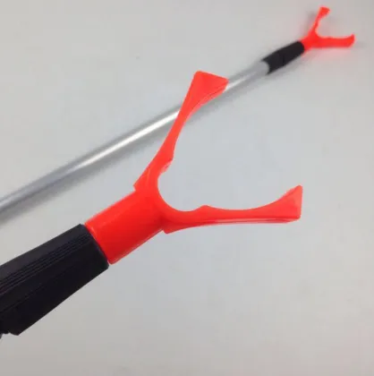 Portable Telescopic Aluminum Fishing Rod Bank Stick Holder