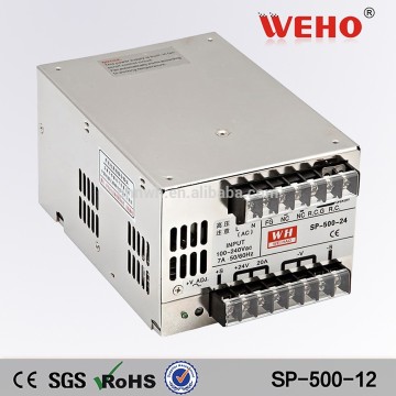 Contant voltage 500w pfc switch mode power supply 12v 40a switching power supply