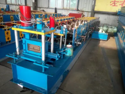 c section purlin building machine