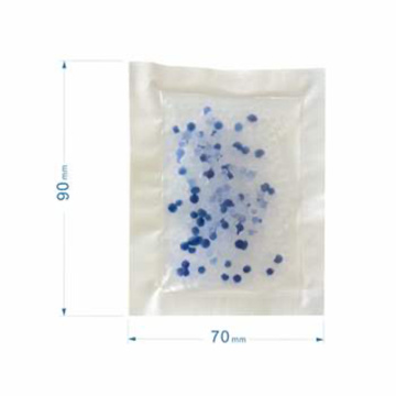 Dessecante de sílica gel azul para controle de umidade