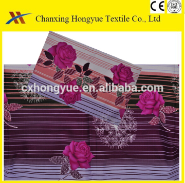 Microfiber print fabric/100 Polyester brushed microfiber print designs textile fabric