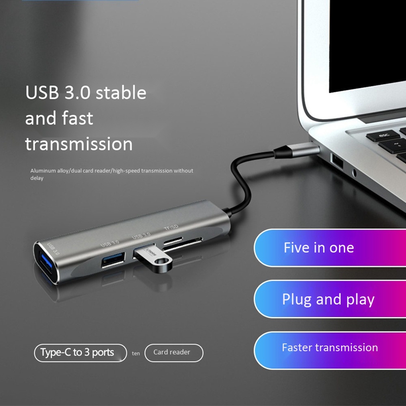 5 in 1 USB C HUB