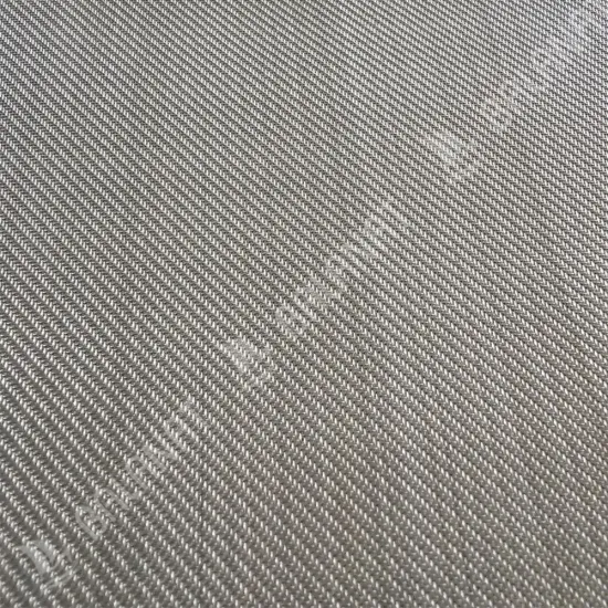 Stainless Steel Wire Mesh Twill Weave 316