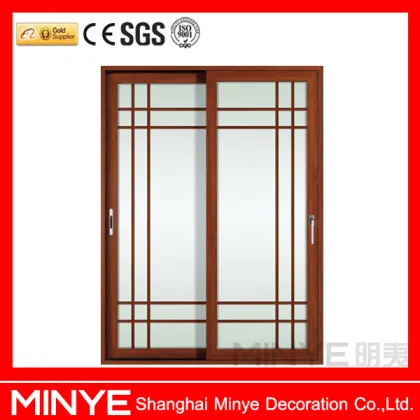 Stacking glass door design /sliding glass doors made in China Shanghai factory