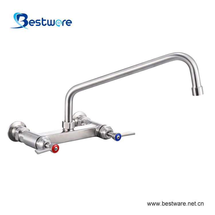 Popular Design Wall Mounted Stainless Steel Faucet