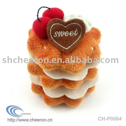 Plush Mousse,Stuffed Cake Foods,Soft Toy Cake