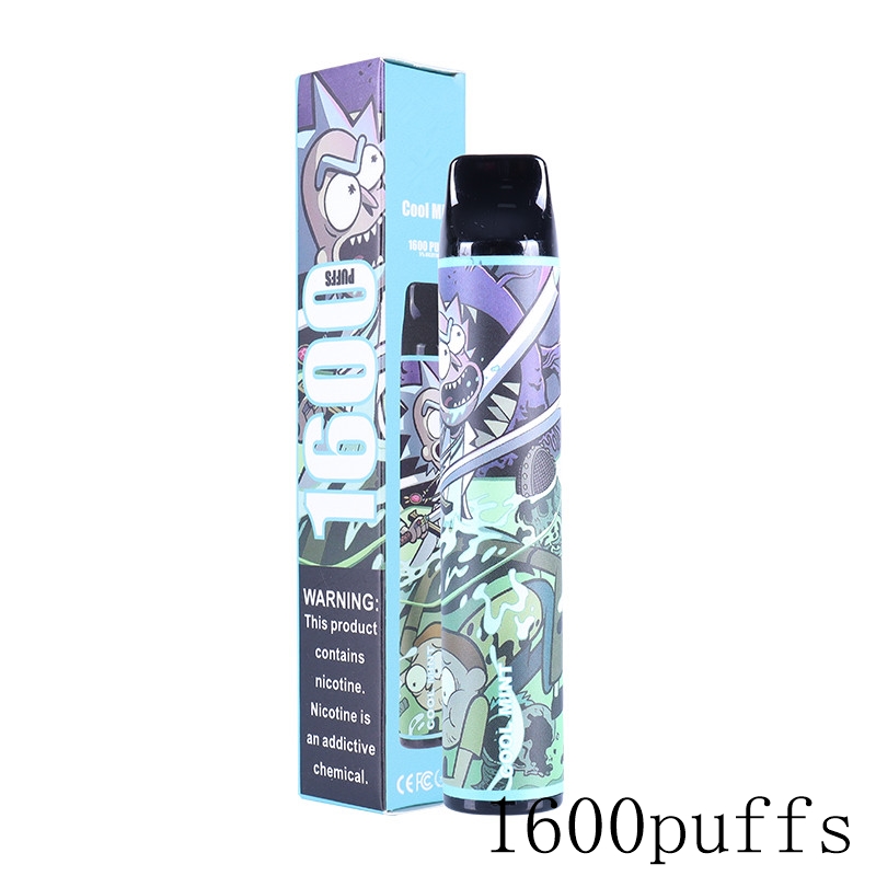 Caneta vape descartável com sabor 1600puffs