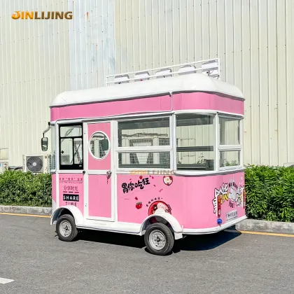 Customizable Mobile Food Truck for Various Outdoor Dining Needs