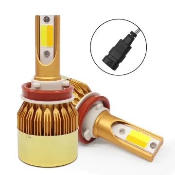 MACAR Super Bright 36W 3800LM COB 9005 H1 H11 Dual Color Car LED Headlight