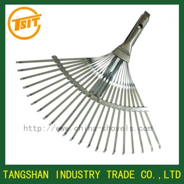 telescopic metal garden leaf rake
