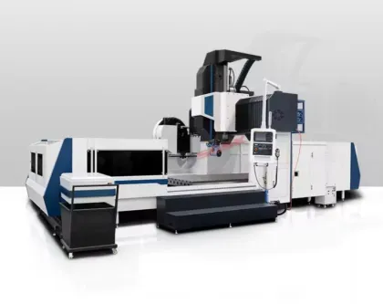 cnc bridge gantry type milling machine GMC2518 gantry cnc milling machine