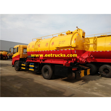 3000 gallons 4x2 Sewage Cleaning Suction Trucks