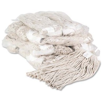 Heavy Duty 4 Ply Yarns Natural White Cotton Mop Head