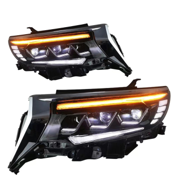 Plug &amp; Play LED Headlamp Assembly untuk Toyota Prado 2018-2020