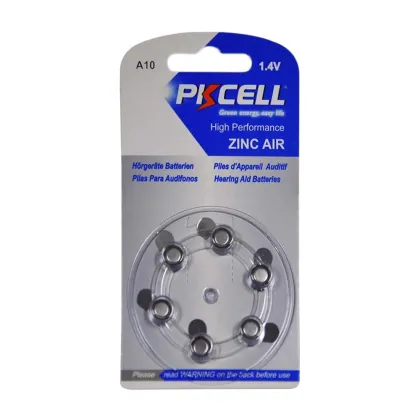 Free Battery Samples for PR70 P10 S10 ZA10 A10 Hearing Aids