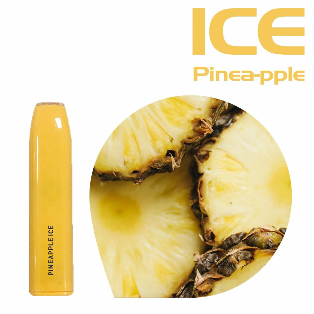 Vapes de saveur d'ananas Pen de vape jetable 600 bouffées