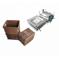 Light weight Design Crate plastic injection basket mould