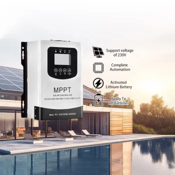 Hybrid MPPT Solar Charge Controller for LiFePO4 Storage with 2 Panel Pricing